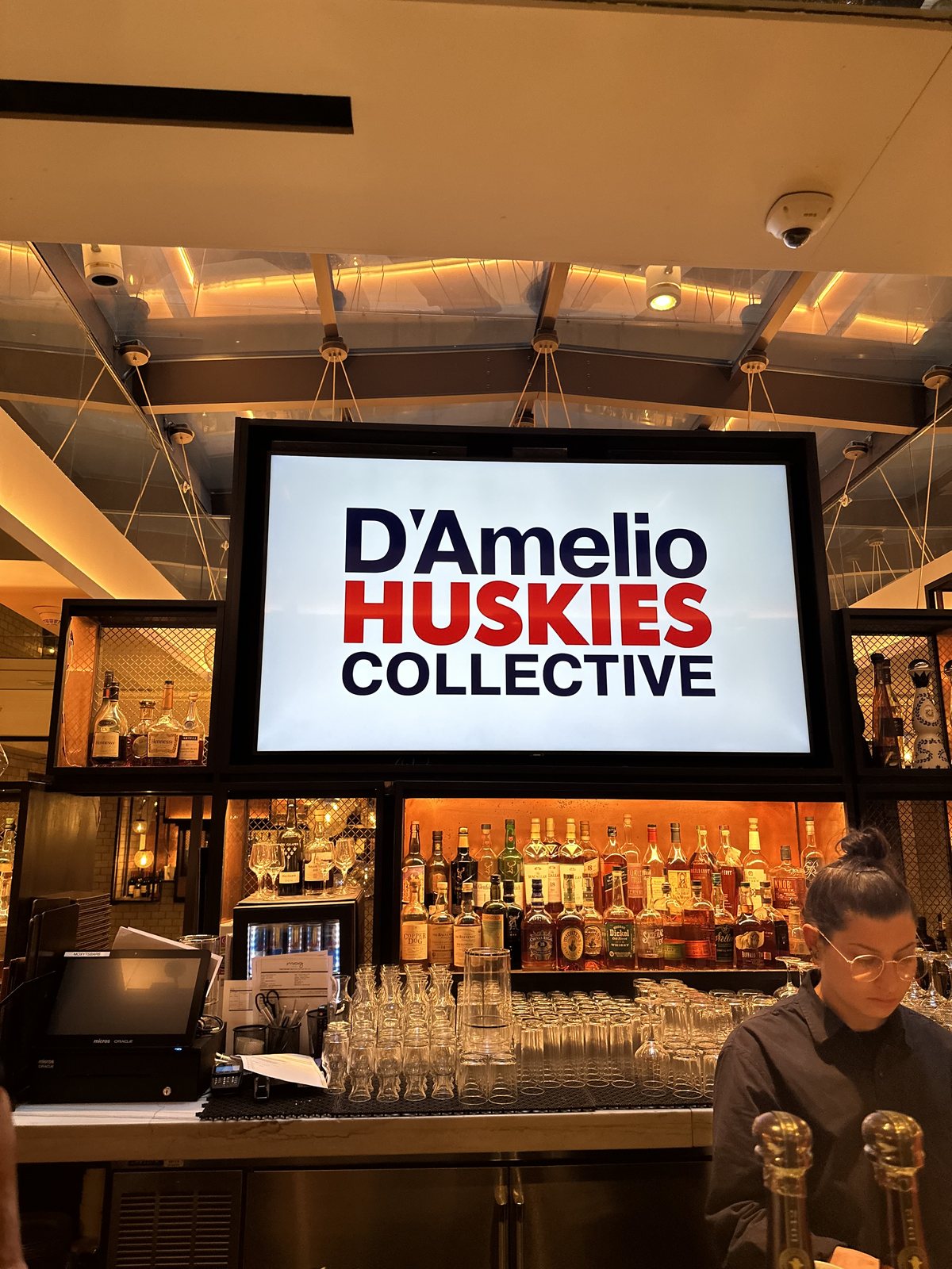 D'Amelio Huskies Collective event